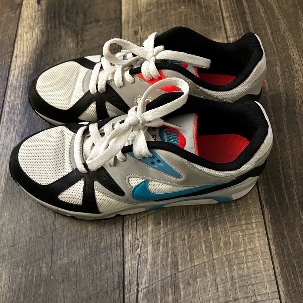Nike Youth Air Structure Neo Teal Sneakers 6Y Running Athletic Shoes